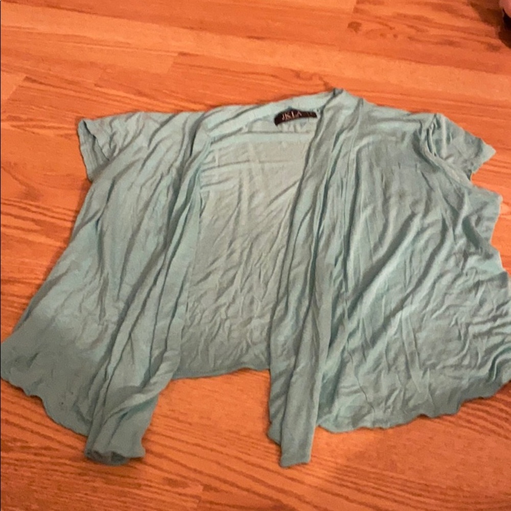 Short sleeve sweater